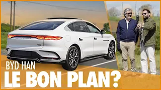 BYD HAN 😮 Vraiment MIEUX et MOINS Chère qu'une TESLA ?!