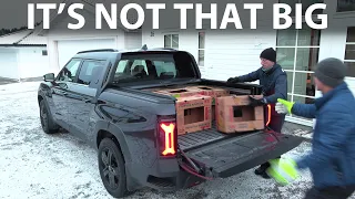 KGM Musso banana box test