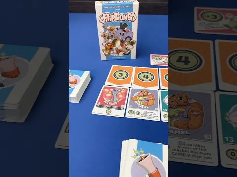 FlipToons! A Unique Deck Building Game #boardgames #tabletopgames #cardgames #gamenight #games