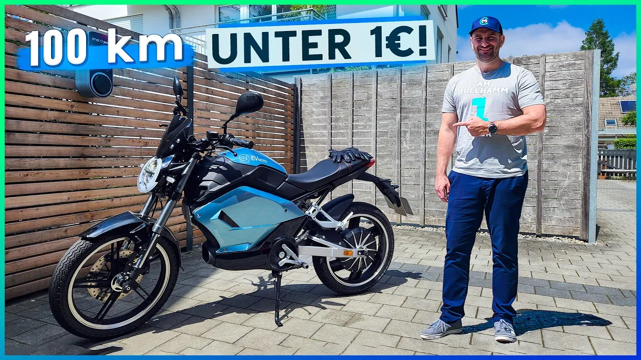 Mein neues E-Motorrad ist 4x effizienter als jedes Elektroauto!