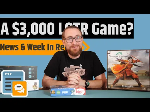 News & Week in Review - Sticker Shock On A $3,000 Game, Tariffs On The Rise, Zombicide Sold & More!!