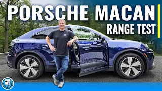 2025 Porsche Macan RWD Highway Range Test: How Far Will It Go?