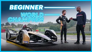 Pro vs Beginner - Can I Beat A World Champion In His Own Car? | 4K