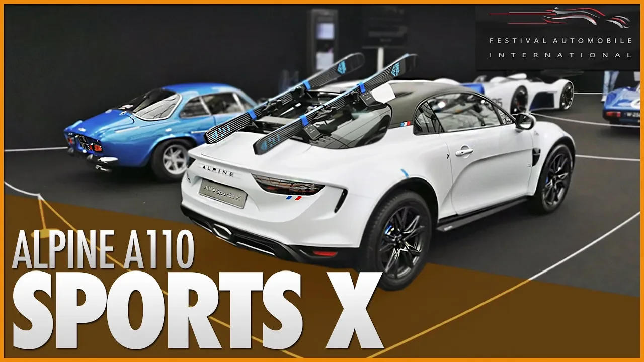 ALPINE A110 SPORTS X | Une version SUV pour la Bombinette 🇫🇷 ?