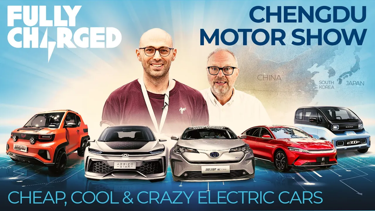 Cheap, Cool & Crazy Electric Cars at CHENGDU MOTOR SHOW | FULLY CHARGED for Clean Energy & EVs