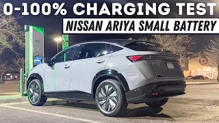 Nissan Ariya Small Battery (63 kWh) 0-100% Charging Test