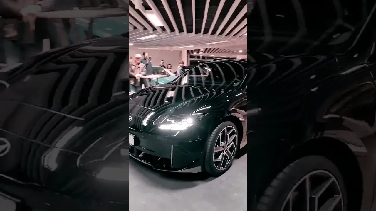 HYUNDAI IONIQ6 BLACK VORSTELLUNG E AUTO #elektroauto #shortvideo