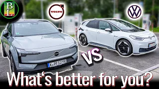 Comparing Volvo EX30 with the VW Id.3