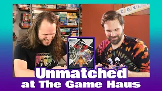 Unmatched Full Play Through | The Game Haus