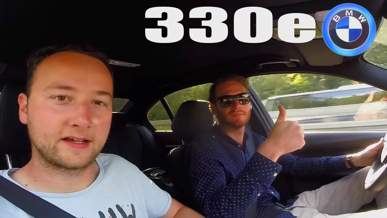 BMW 330e Hybrid  - AutoTopNL Duitsland tour VLOG