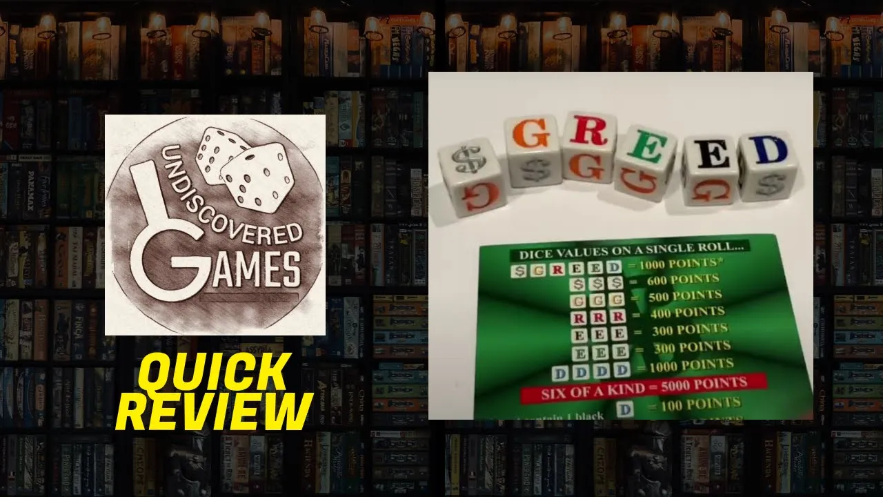 Super Quick Review of $GREED