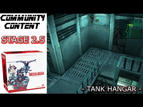 The Tank Hanger is finally playable! Metal Gear Solid The Boardgame