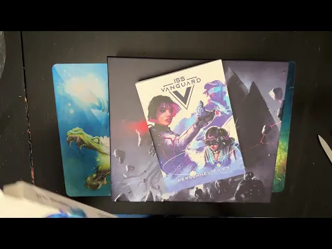 ISS Vanguard Close Encounters and Personnel Files Unboxing