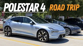 Polestar 4 Weekend Road Trip! Heading To The Mountains For Tijmen's Wedding