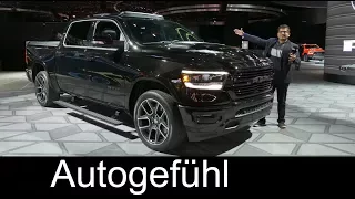 2019 (Dodge) Ram 1500 REVIEW all-new - NAIAS 2018 - Autogefühl