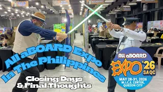 All aBOARD Expo in the Philippines: Closing Days and Final Thoughts