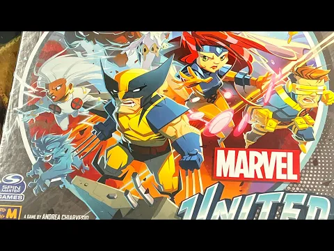 Marvel United: X-Men unboxing