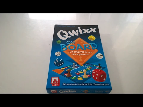 Qwixx on Board - unboxing