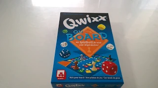 Qwixx on Board - unboxing