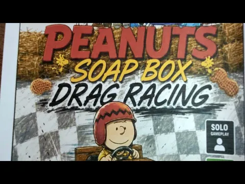 Peanuts Soap Box Drag Racing !! Game by Matt Hiske! Review and Gameplay !!