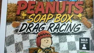 Peanuts Soap Box Drag Racing !! Game by Matt Hiske! Review and Gameplay !!
