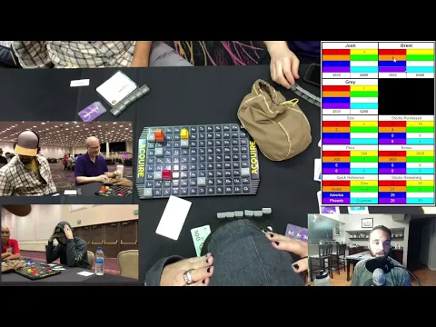 Acquire Grand Tournament Semifinals Commentary - World Series of Boardgaming