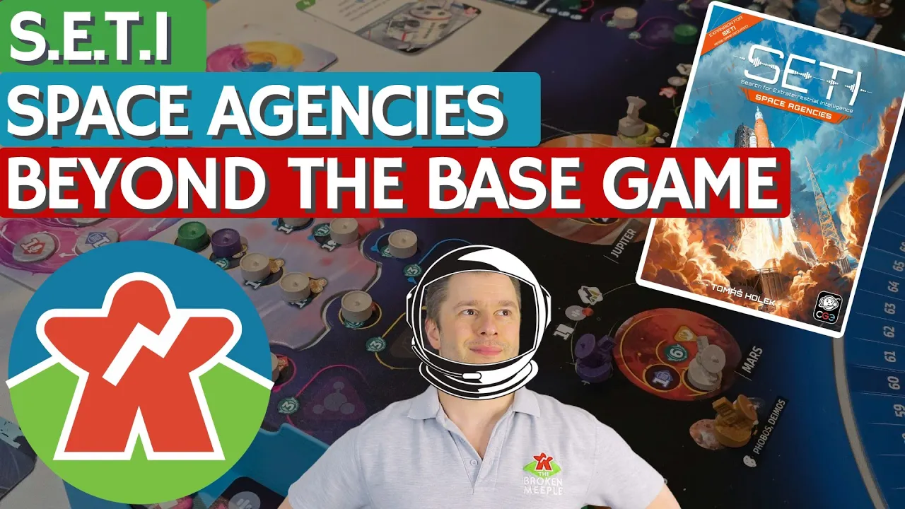SETI (Space Agencies) - Board Game Expansion Review