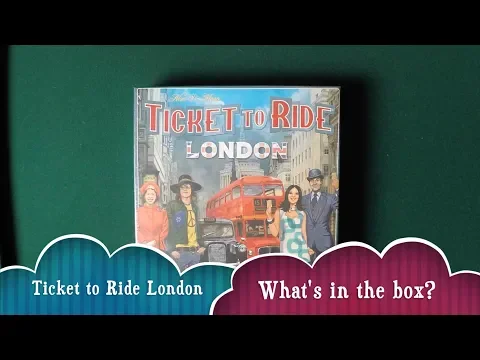 What's in the box? - Ticket to Ride London