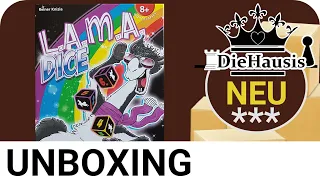 Unboxing | LAMA DICE (AMIGO) Würfelspiel Neuheit 2021 für 2-6 Personen