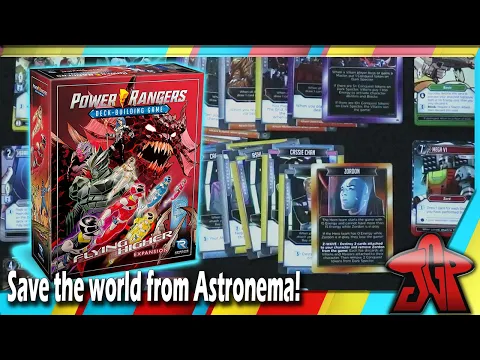 Power Rangers: Deck-Building Game – Flying Higher expansion unboxing