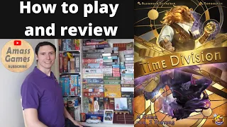 Time Division how to setup play and review board game Castle Con AmassGames 4K #games #boardgame