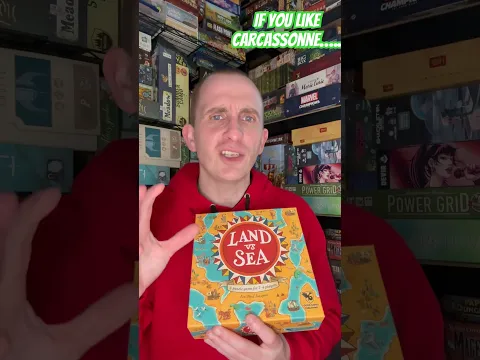If you like Carcasonne……try Land vs Sea #BoardGames #Win #PlayFollowYourTrend