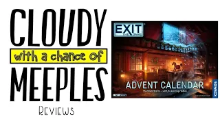 Exit: The Game - The Silent Storm Advent Calendar Review - Cloudy with a Chance of Meeples