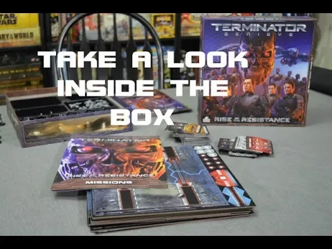 Terminator Genisys Rise of the Resistance by River Horse Games Unboxing