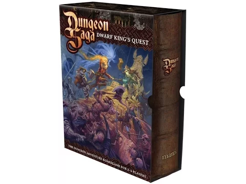 Boardgame Night ; We play Dungeon Saga