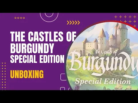 Castles of Burgundy Special Edition Unboxing | DaniCha