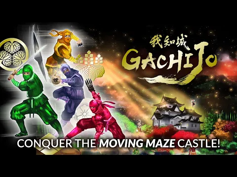 [Trailer] GACHIJO - Four Ninja and the Castle of Treasures, Board Game