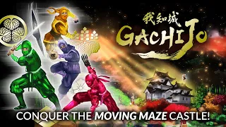 [Trailer] GACHIJO - Four Ninja and the Castle of Treasures, Board Game