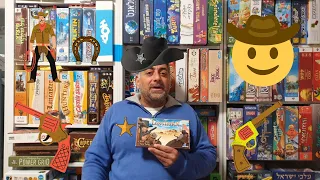 Longhorn לונגהורן איך משחקים? דו קרב במערב הפרוע, משחק קצר לשני שחקנים עם הרבה מחשבה