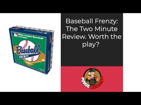 Baseball Frenzy by Purge Reviews: Two Minute Review