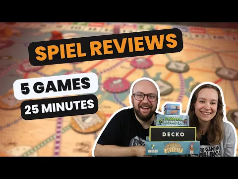 5 more games reviewed in 25 minutes!