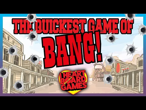 The quickest game of BANG! we've ever played...