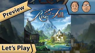 Rise & Fall – Preview – Brettspiel – Let's Play mit Alex & Peat