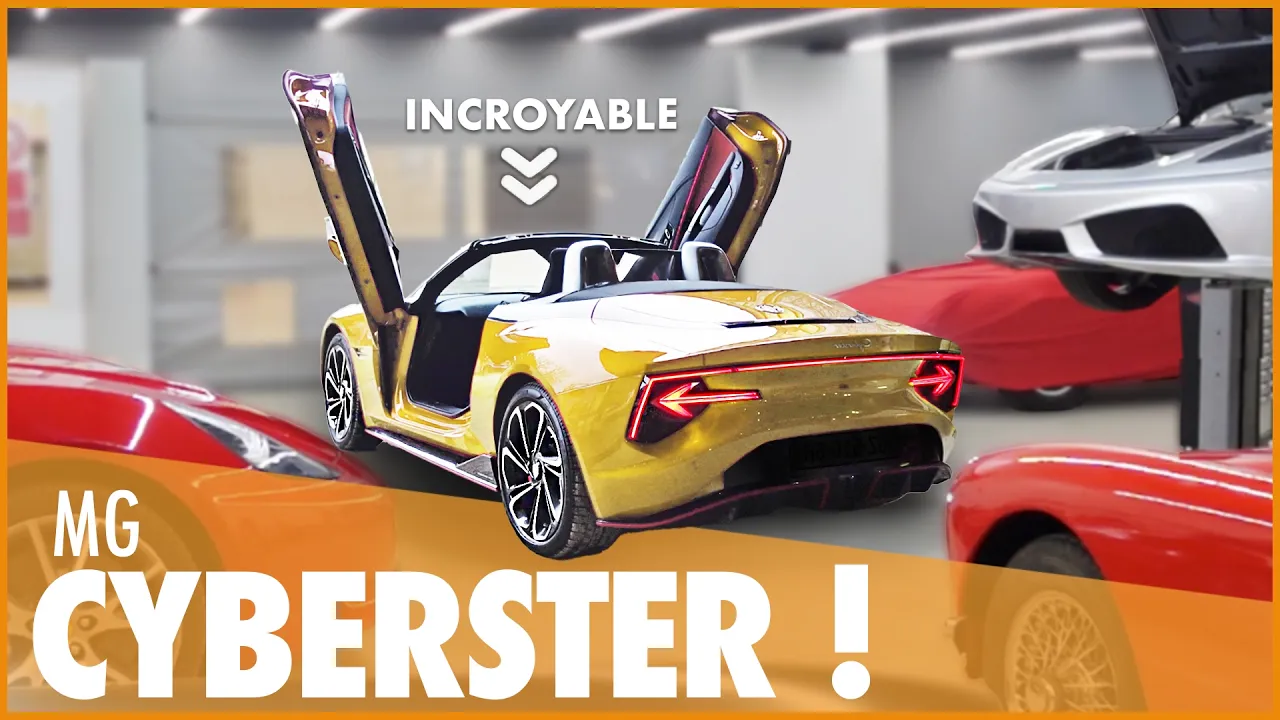 Essai MG CYBERSTER 🔥 Vous allez adorer la détester !