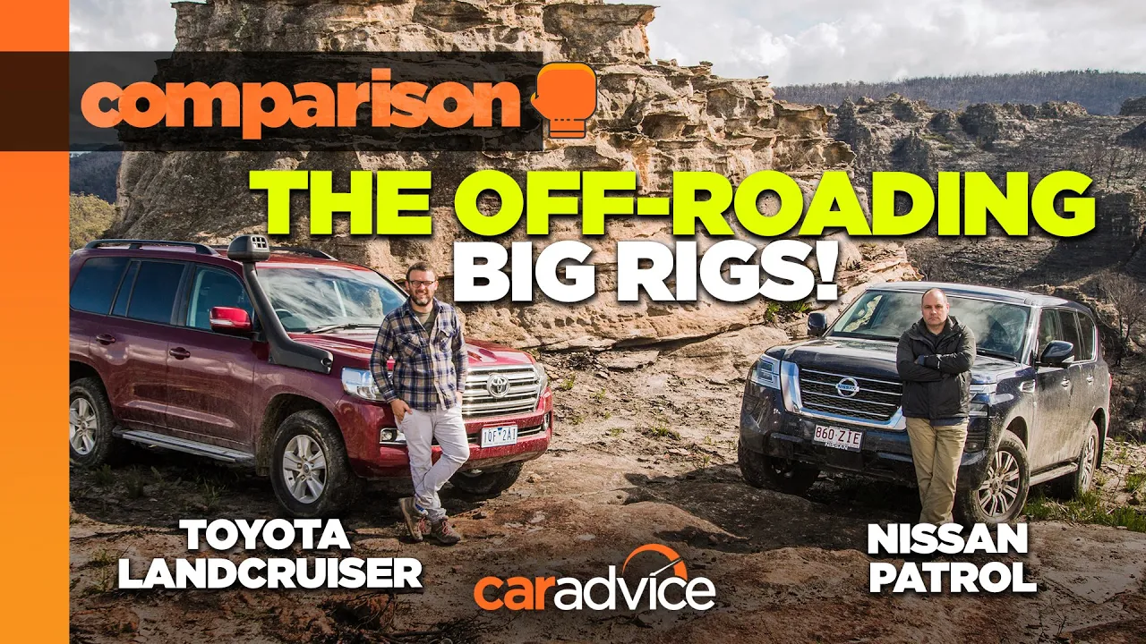 Toyota LandCruiser v Nissan Patrol Off-Road Comparison | CarAdvice