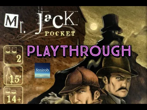 Mr. Jack Pocket - Playthrough 