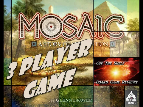 Mosaic: A Story of Civilization - 3 Player Playthrough