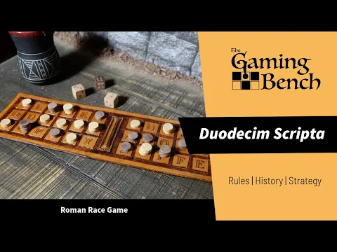 Ludus Duodecim Scriptorum | Ancient Roman board game | Rules | History | Strategy #backgammon
