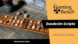 Ludus Duodecim Scriptorum | Ancient Roman board game | Rules | History | Strategy #backgammon