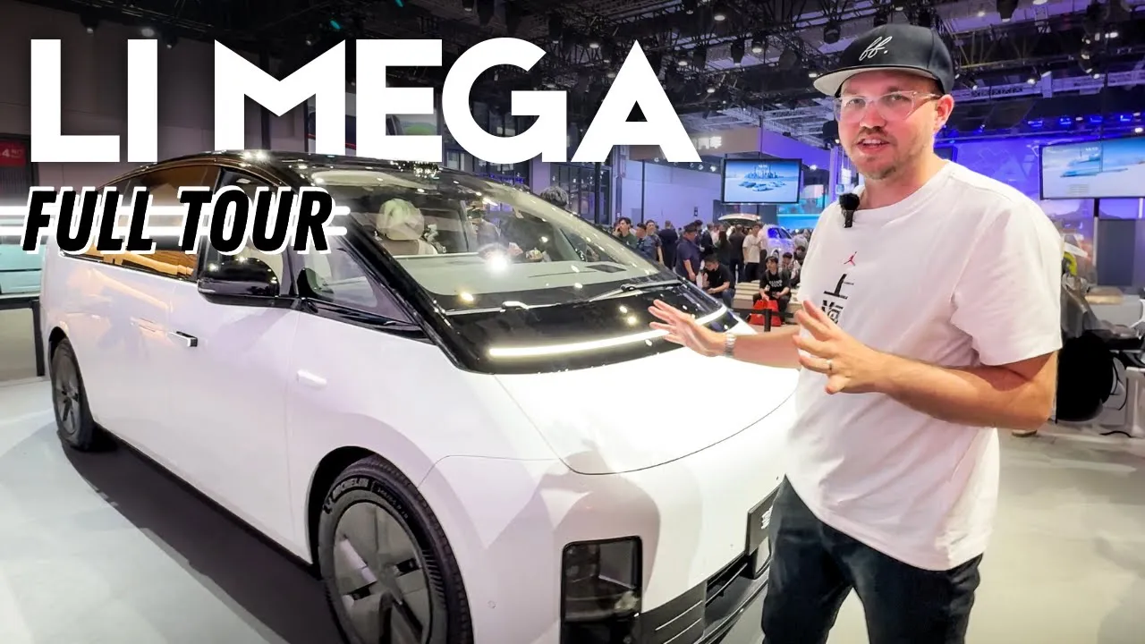 The Li Mega Is The Nicest & Most Insane Chinese Electric Van!
